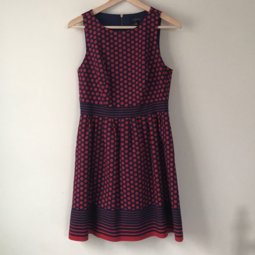 The Limited | Polka Dots and Stripes Dress